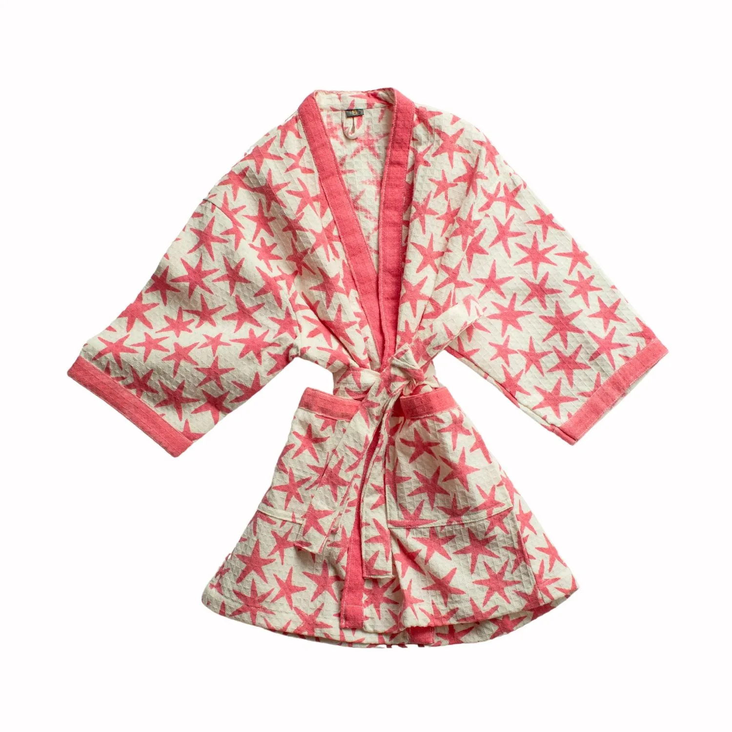 Waffle Cotton Dressing Gown