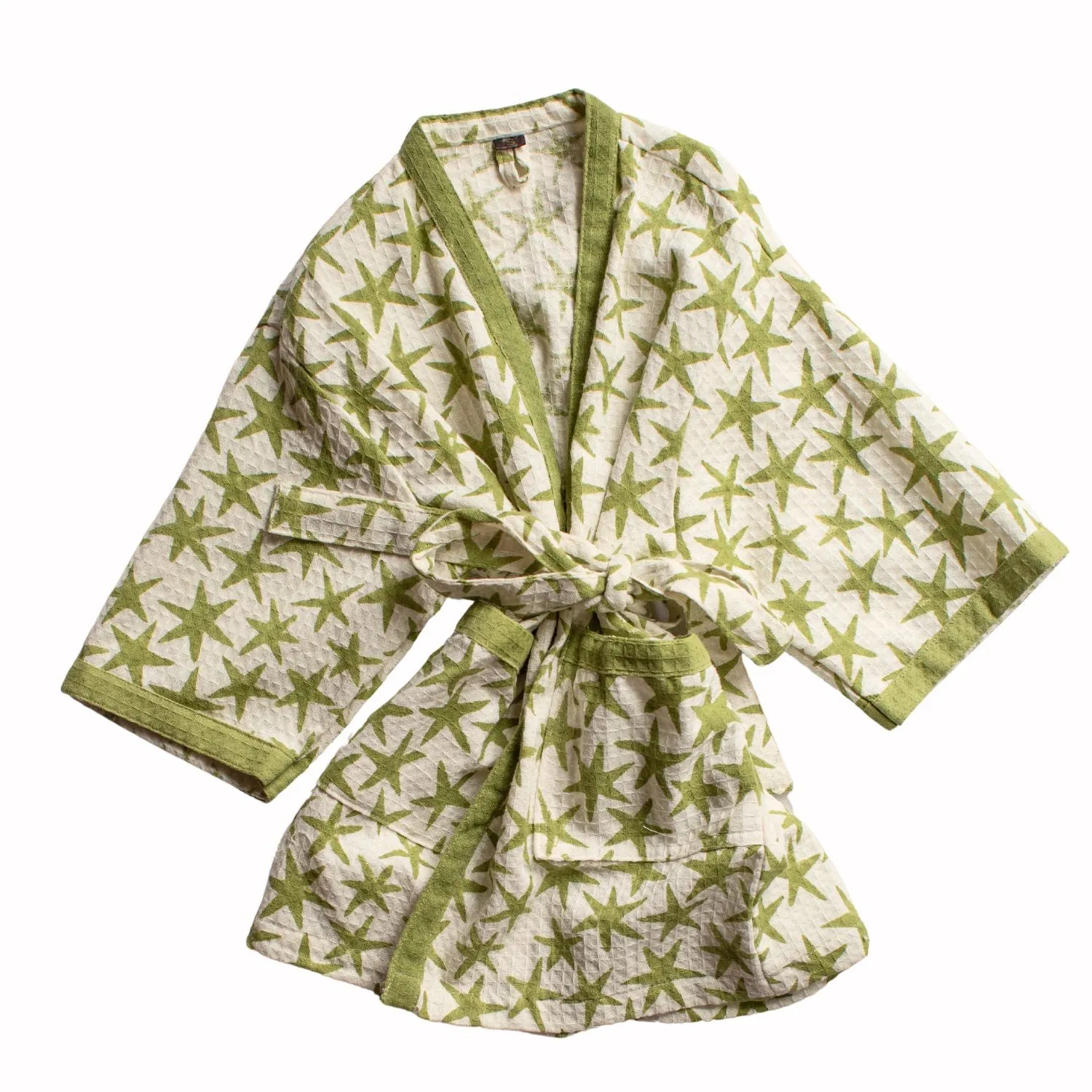 Waffle Cotton Dressing Gown