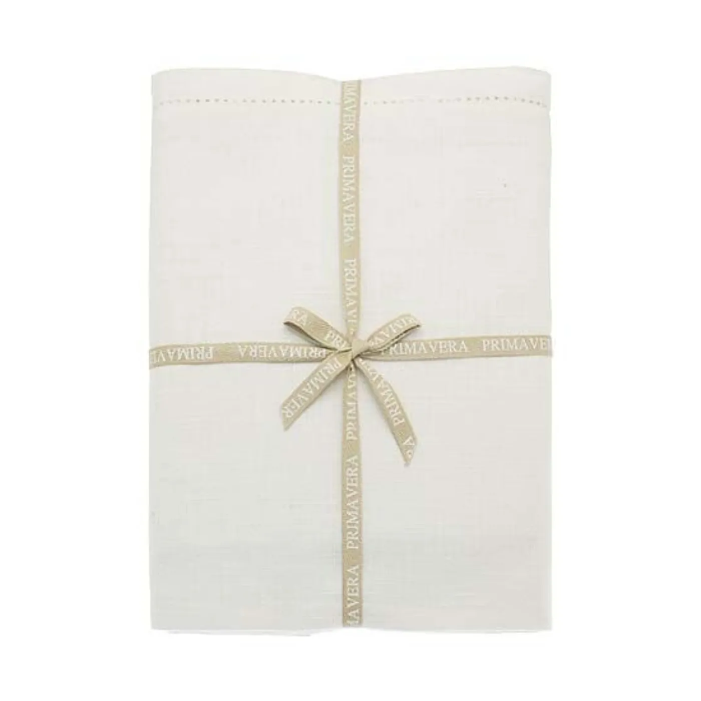 Waltons Primavera Tablecloth | Linen / White