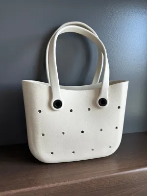 Waterproof Beach Bag in Light Beige