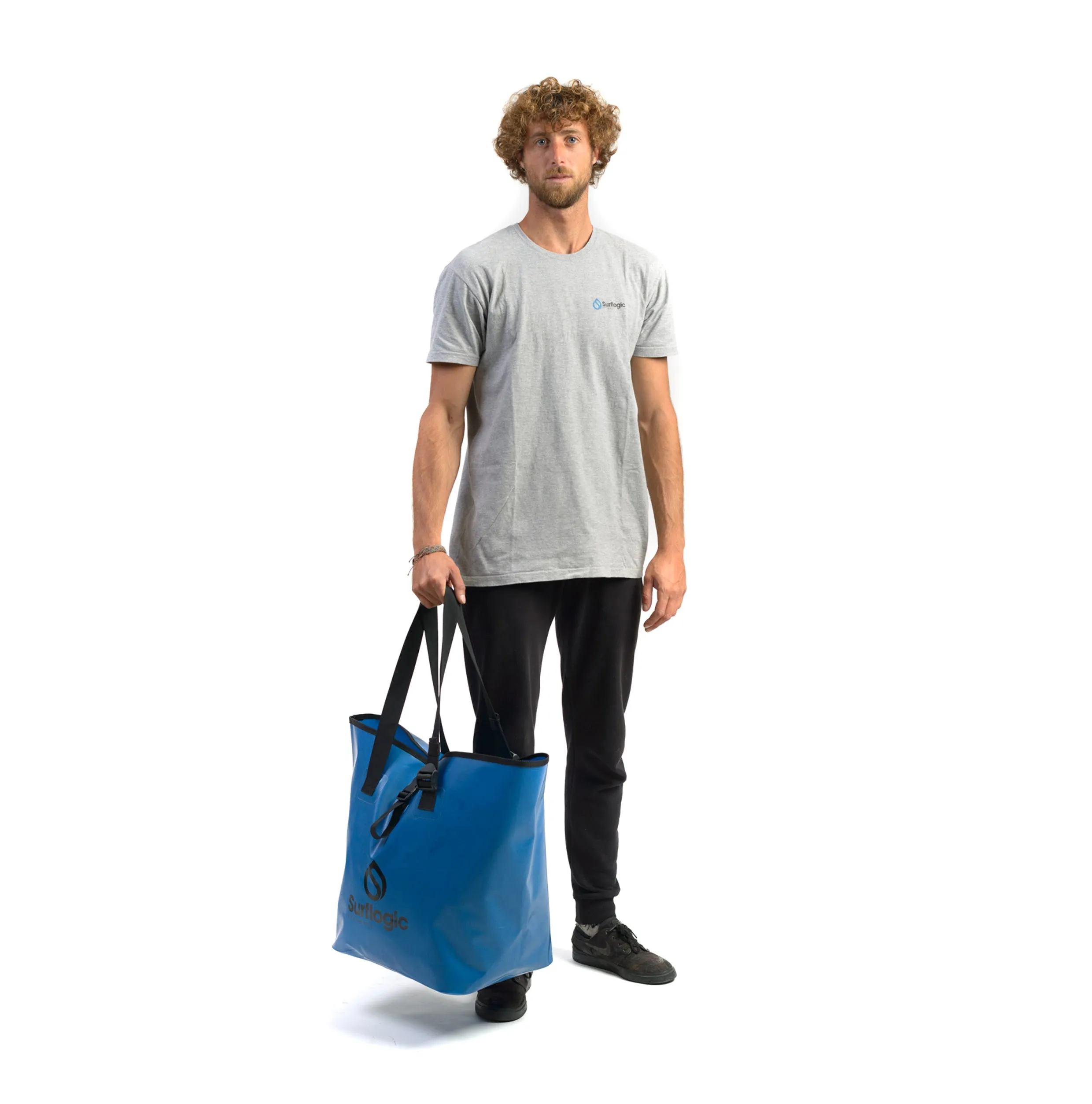 Waterproof Beach Bucket Bag - Blue
