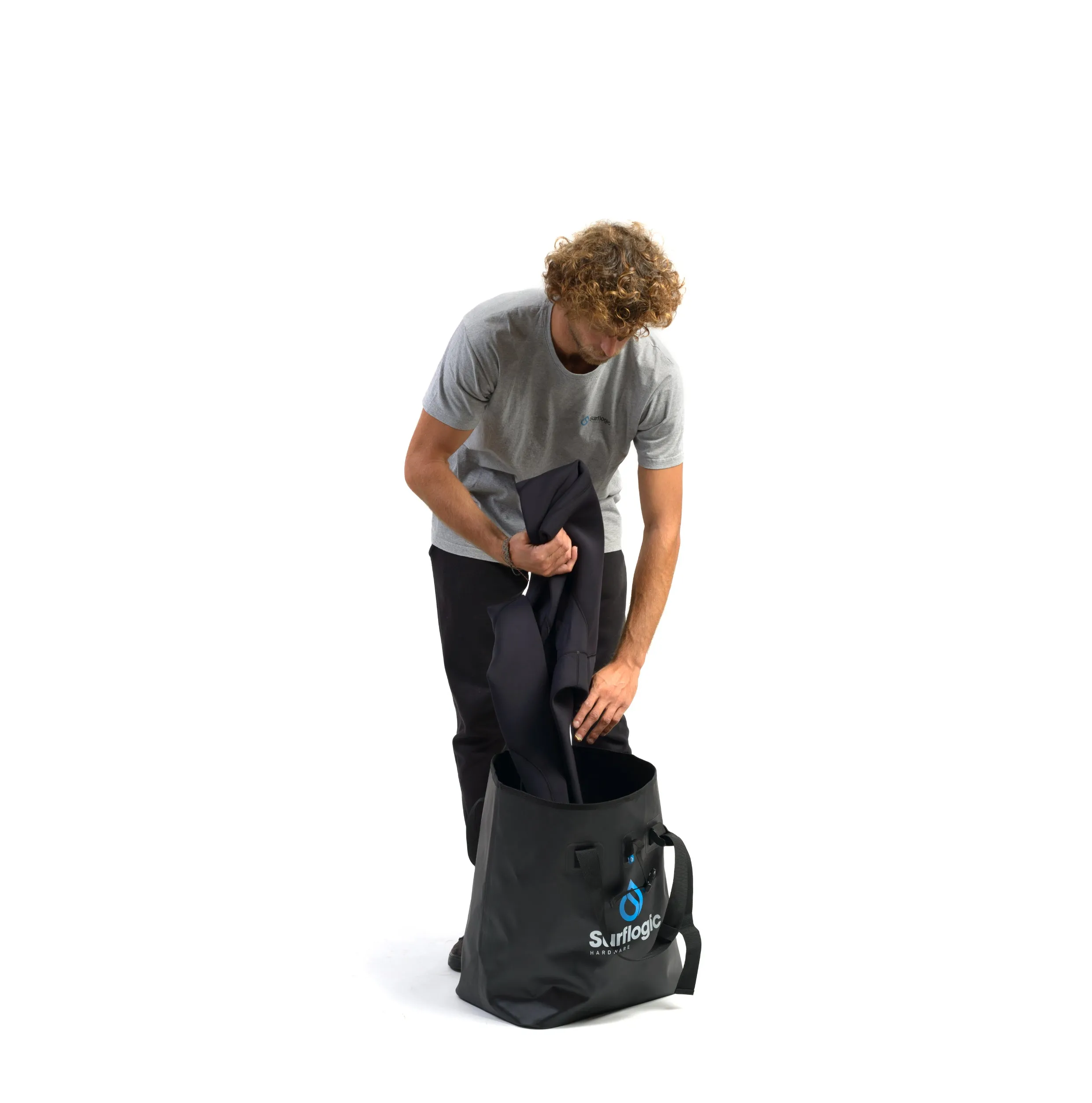 Waterproof Dry-Bucket - Turquoise - 50L
