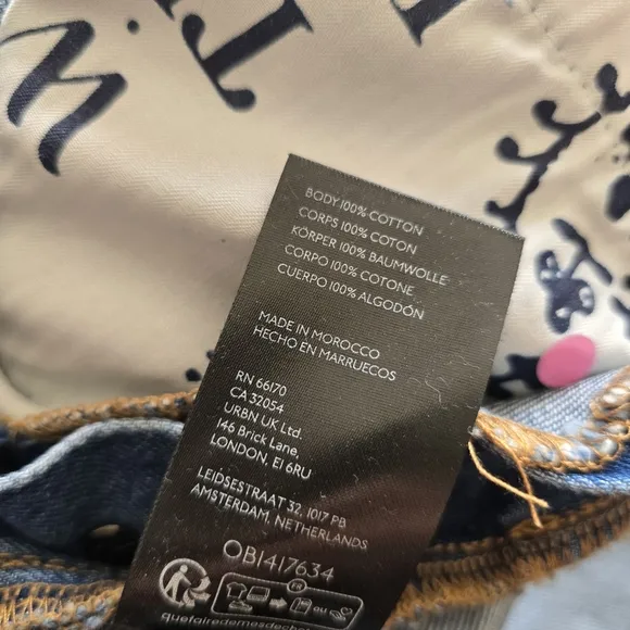 We The Free Ziggy Shortalls, Size L