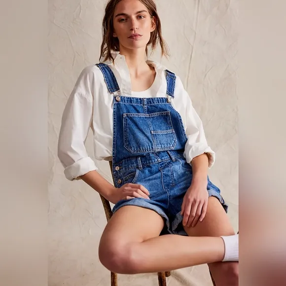 We The Free Ziggy Shortalls, Size L