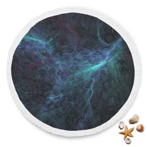 Web Circles Beach Blanket