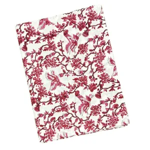 Wine Toile De Jouy Birds -- Tablecloth