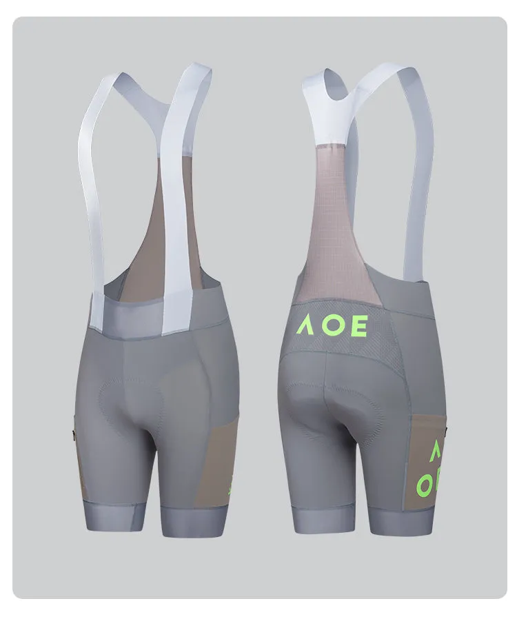 WOMENS BIB SHORTS STRAORDINARIO DARK GRAY