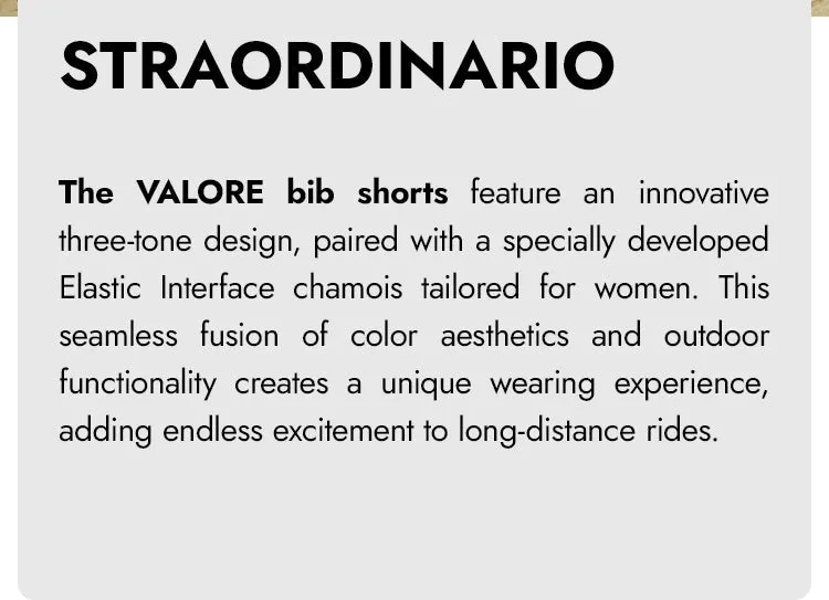 WOMENS BIB SHORTS STRAORDINARIO DARK GRAY