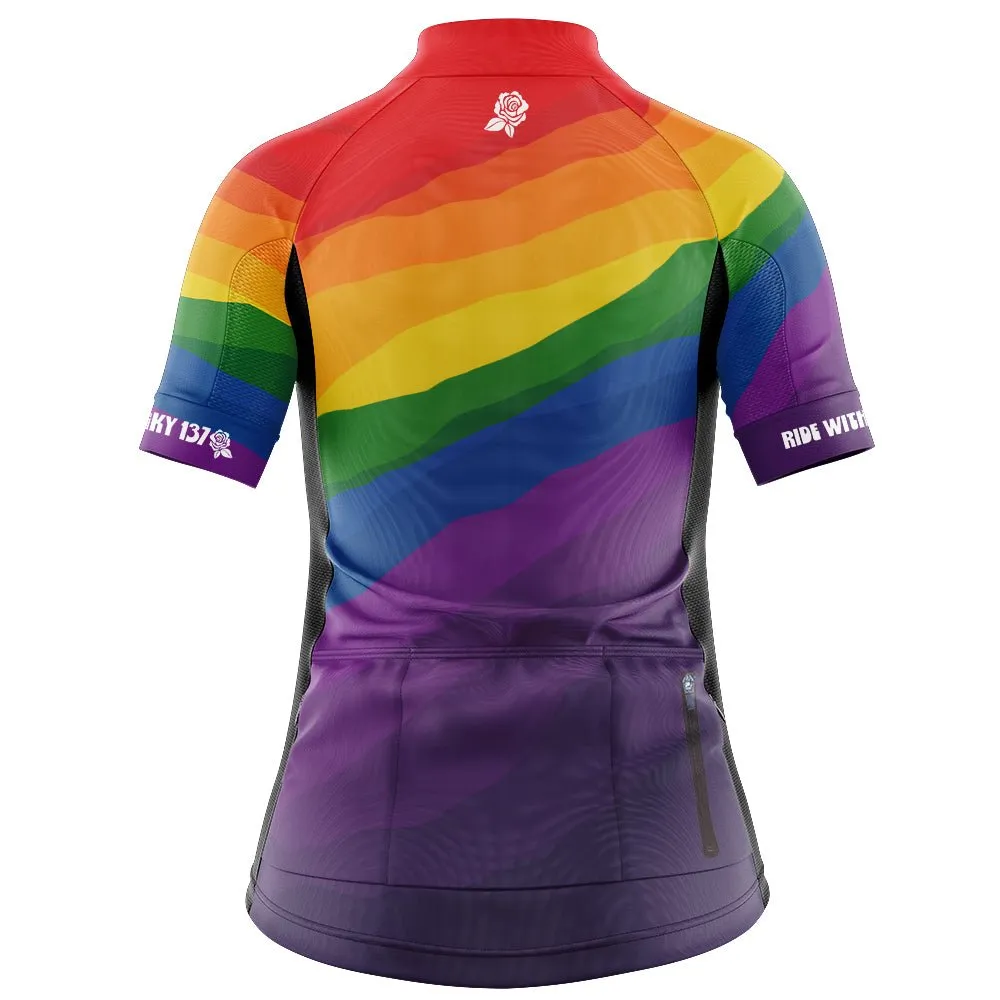 Womens Ride With Pride Cycling Jersey