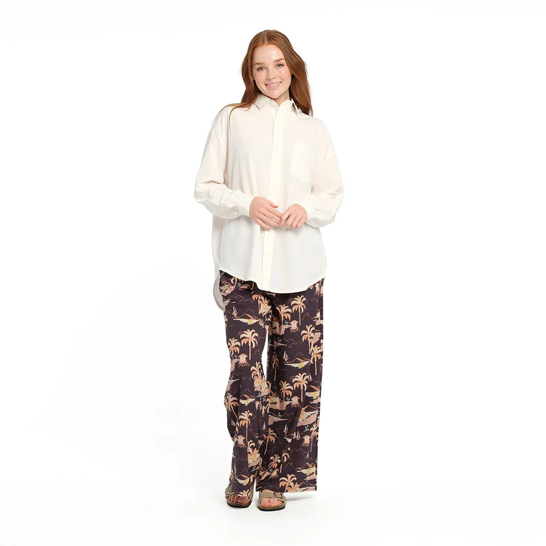 Womens Surf Spray Palazzo Pant