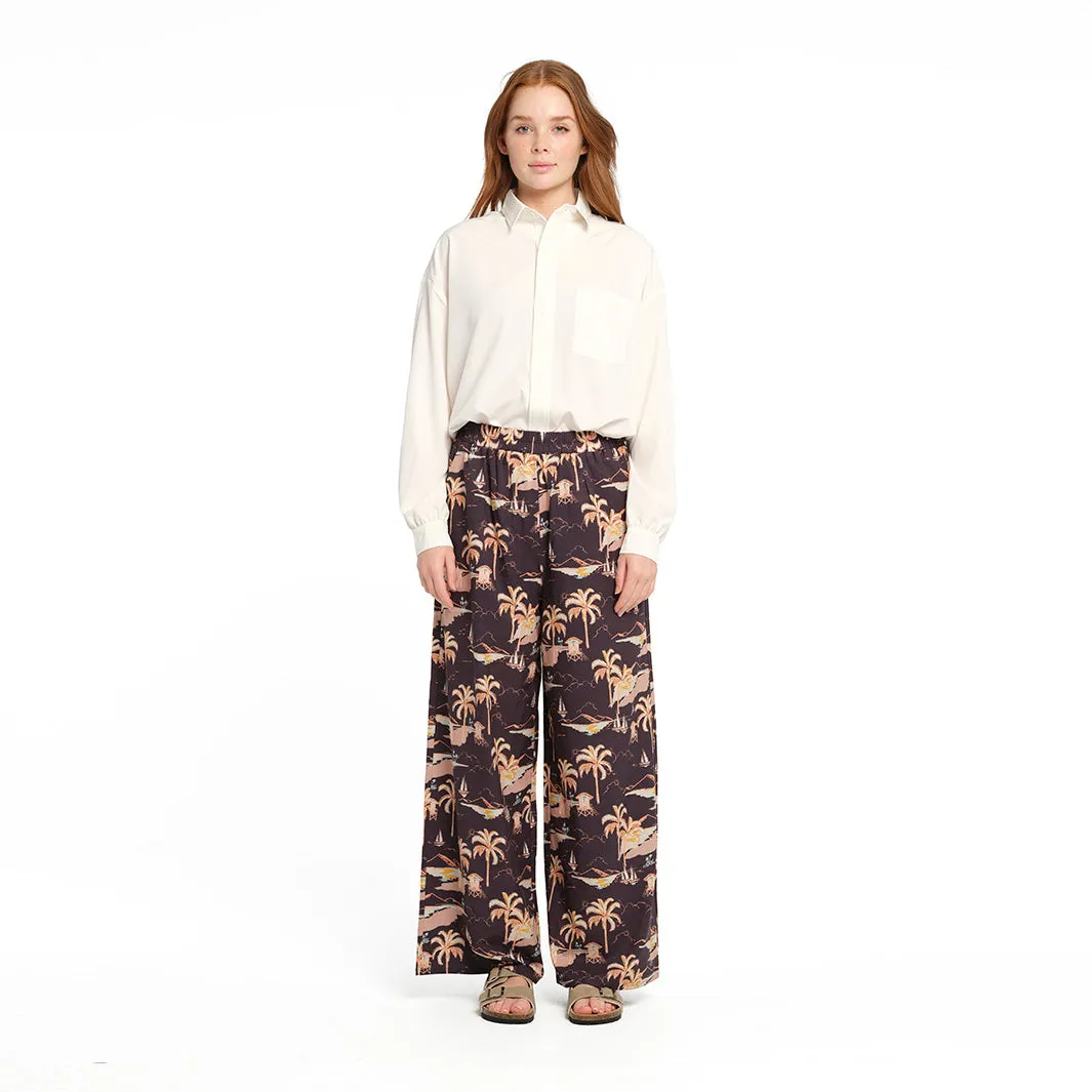 Womens Surf Spray Palazzo Pant