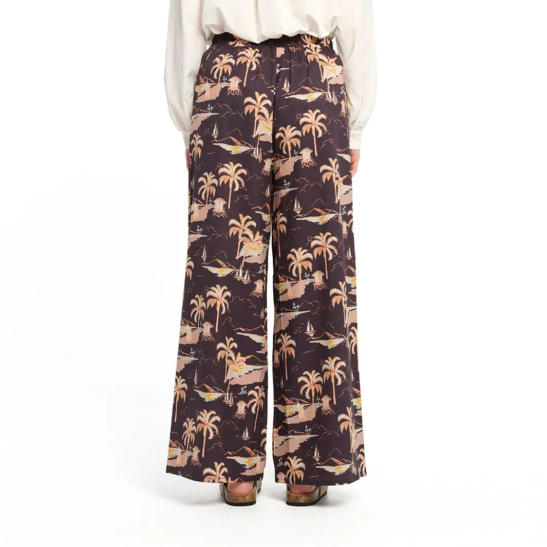 Womens Surf Spray Palazzo Pant