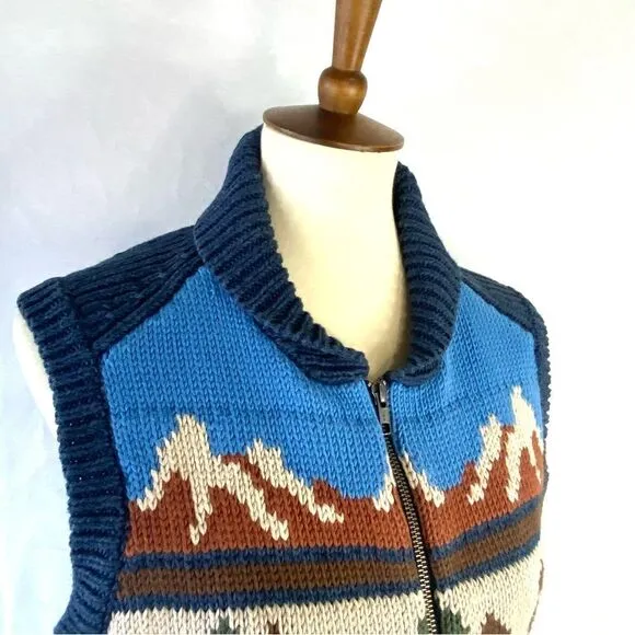 WOOLRICH BEAR SWEATER VEST