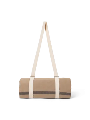 Yard Picnic Blanket - Sand/Black