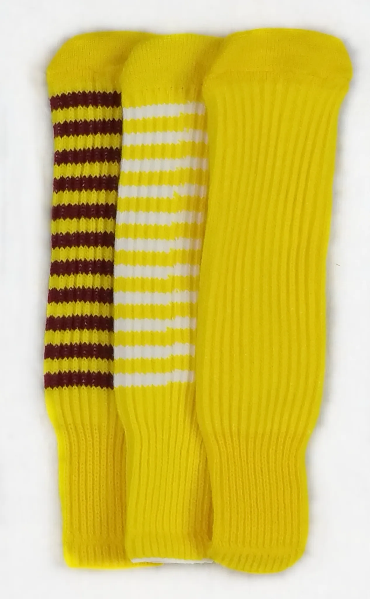 Yellow and Black Club Sock Golf Headcover