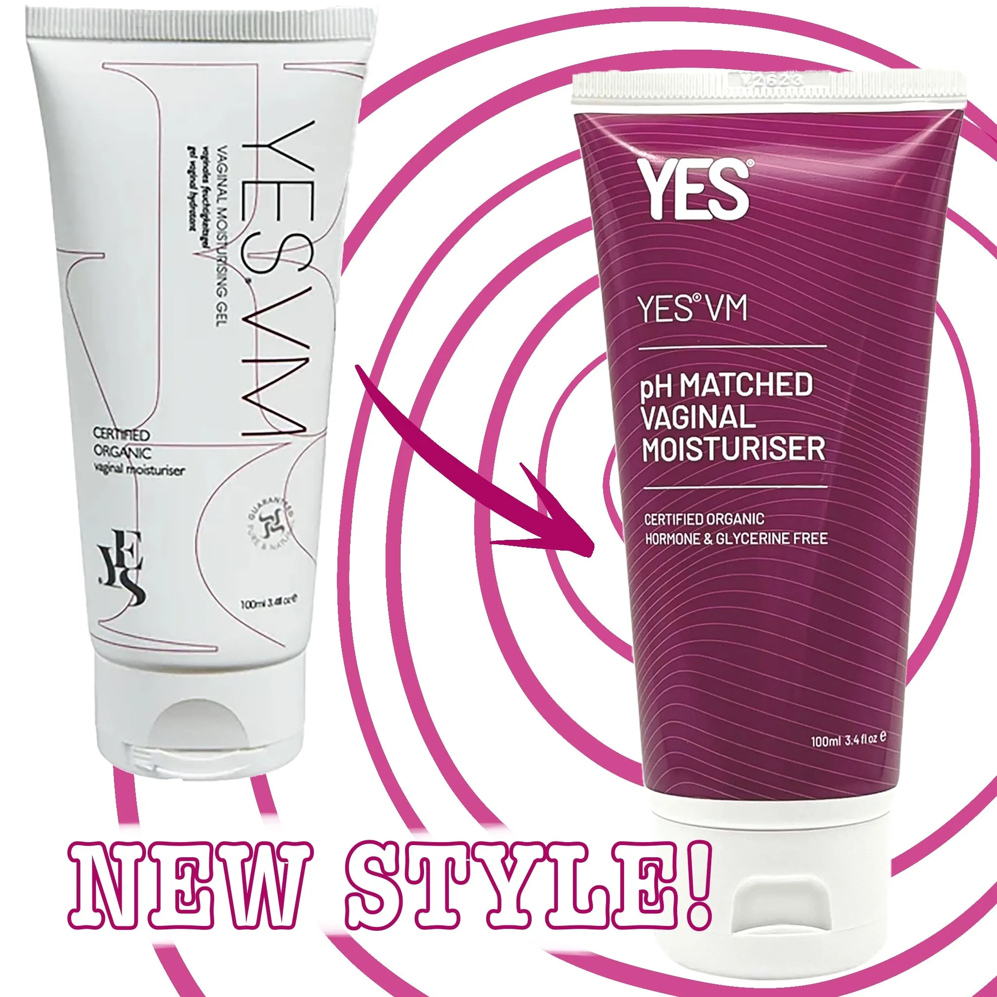 YES Natural Vaginal Moisturiser