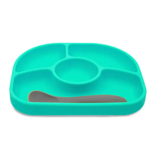 Yümi: Silicone Plate & Spoon Set