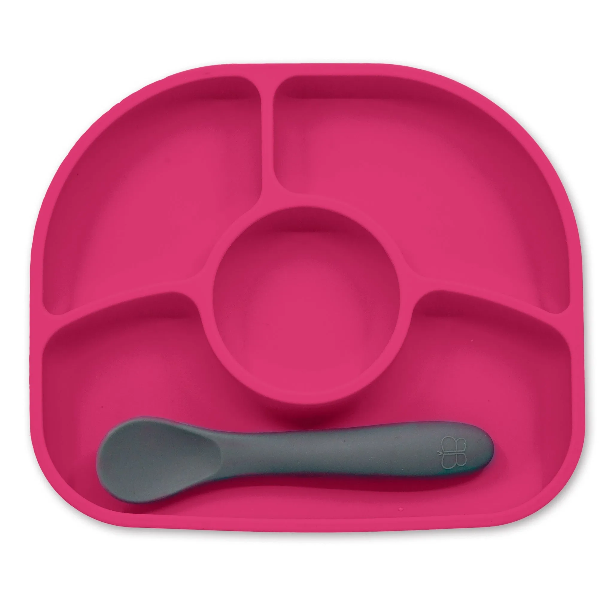 Yümi: Silicone Plate & Spoon Set