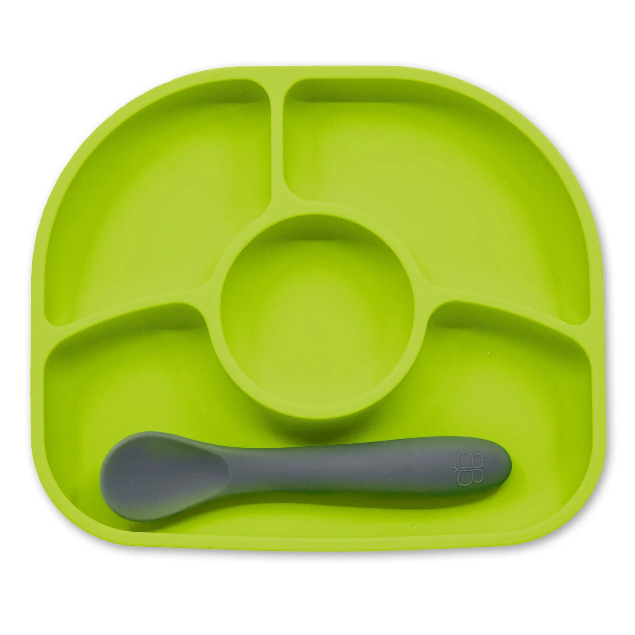Yümi: Silicone Plate & Spoon Set