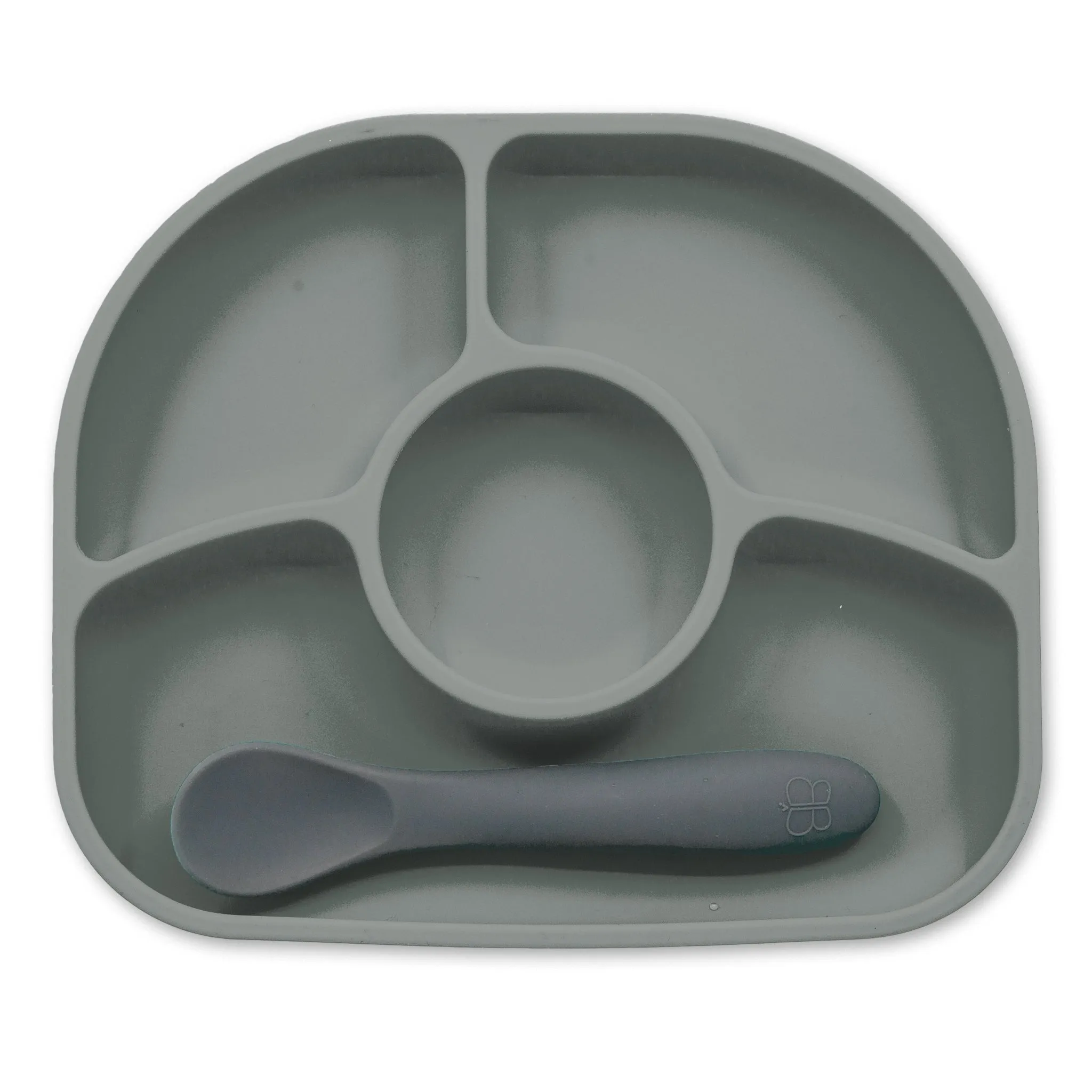 Yümi: Silicone Plate & Spoon Set