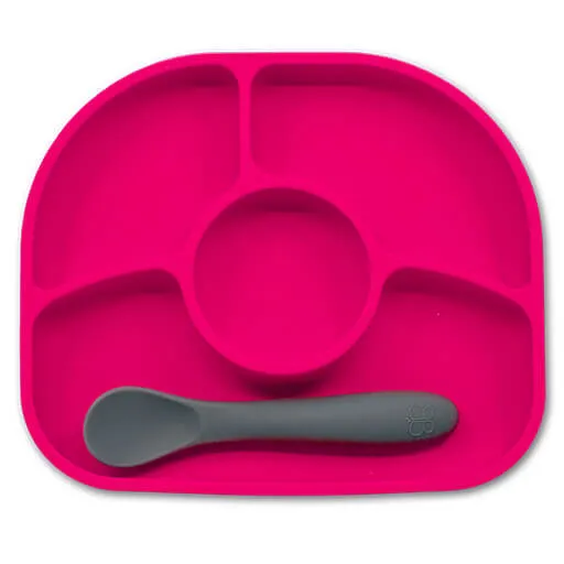 Yümi: Silicone Plate & Spoon Set