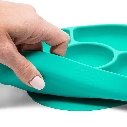 Yümi: Silicone Plate & Spoon Set