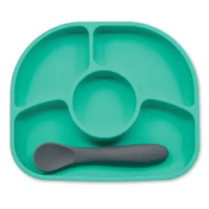 Yümi: Silicone Plate & Spoon Set
