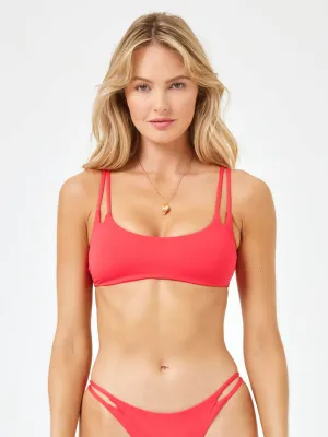 Zinnia Top In Hot Cherry
