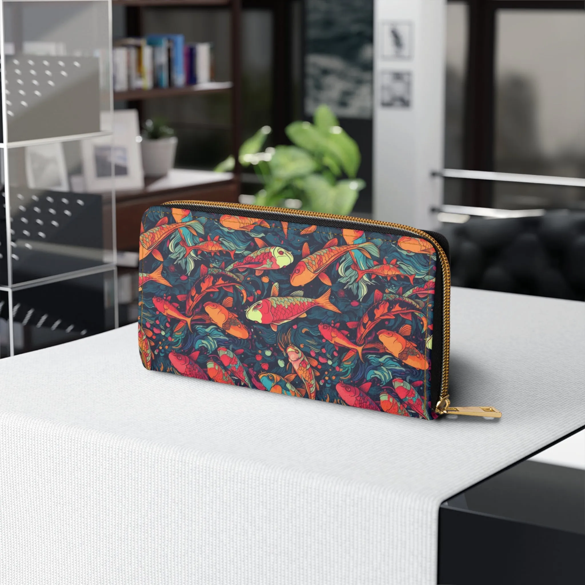 Zipper Wallet - Koi Menagerie